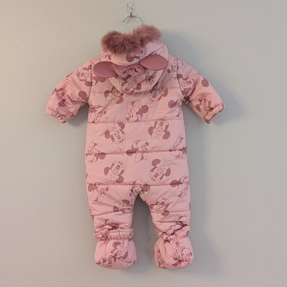 💜 2 for 30 💜 Disney Minnie Mouse Bunting Snowsuit - Picture 2 of 7
